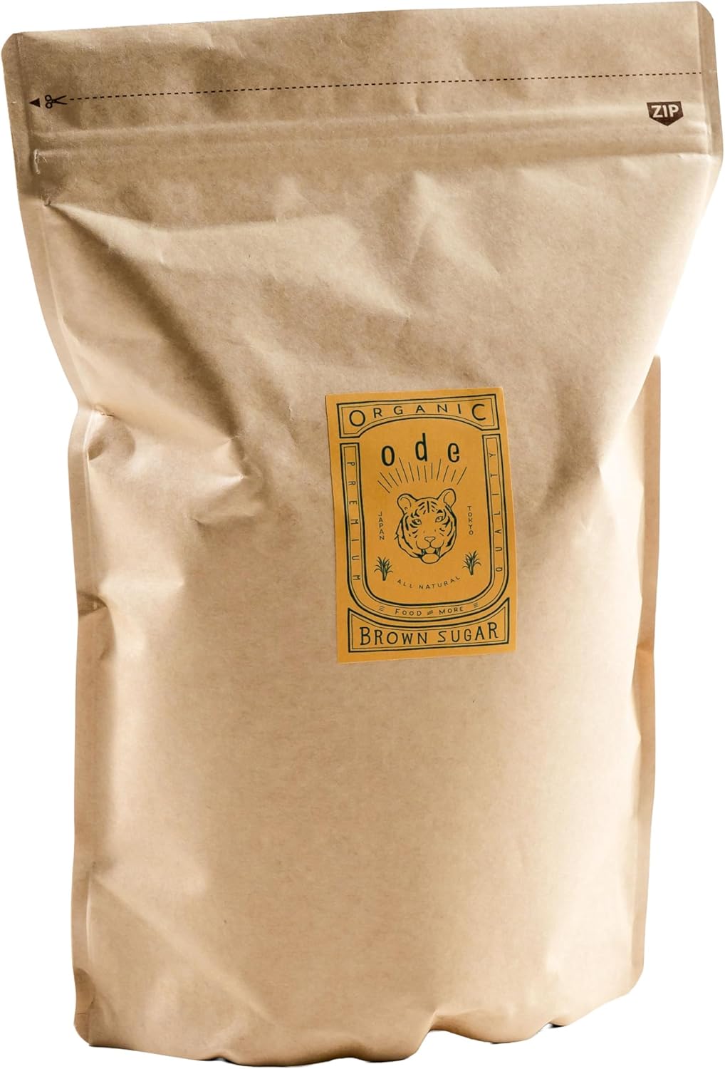 ブランド ode オーガニック ブラウンシュガー 黒糖 1キロ Organic Brown Sugar 1kg JAS認証有機砂糖