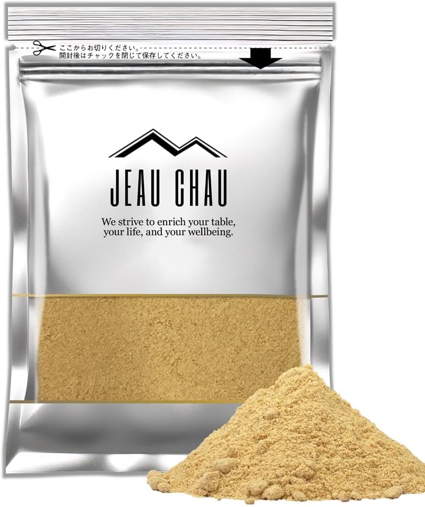 JEAU CHAU しょうがパウダー 100g (無添加 粉末しょうが) 微粉末加工 生姜 ジンジャーパウダー Ginger Powder (スパイス 香辛料)