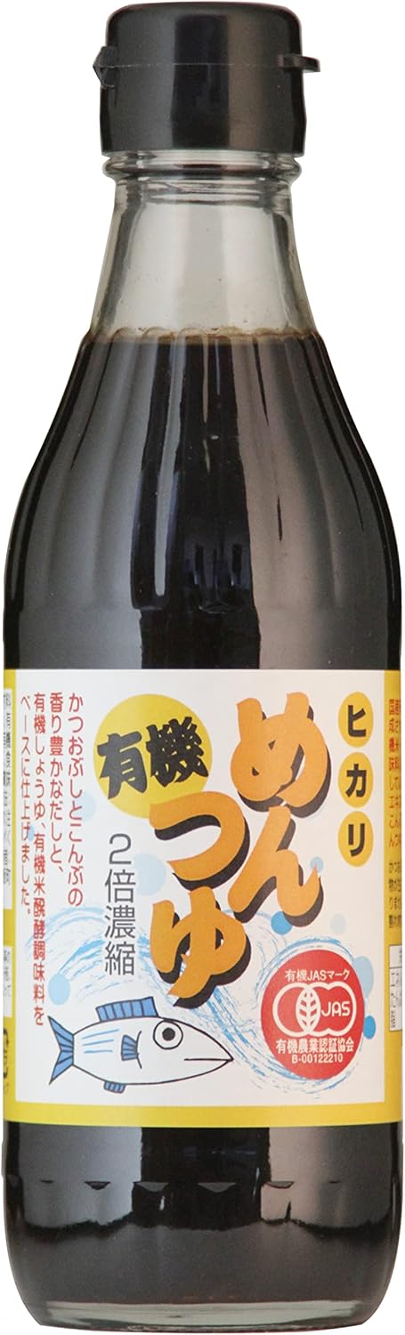 光食品 鰹 有機めんつゆ 300ml