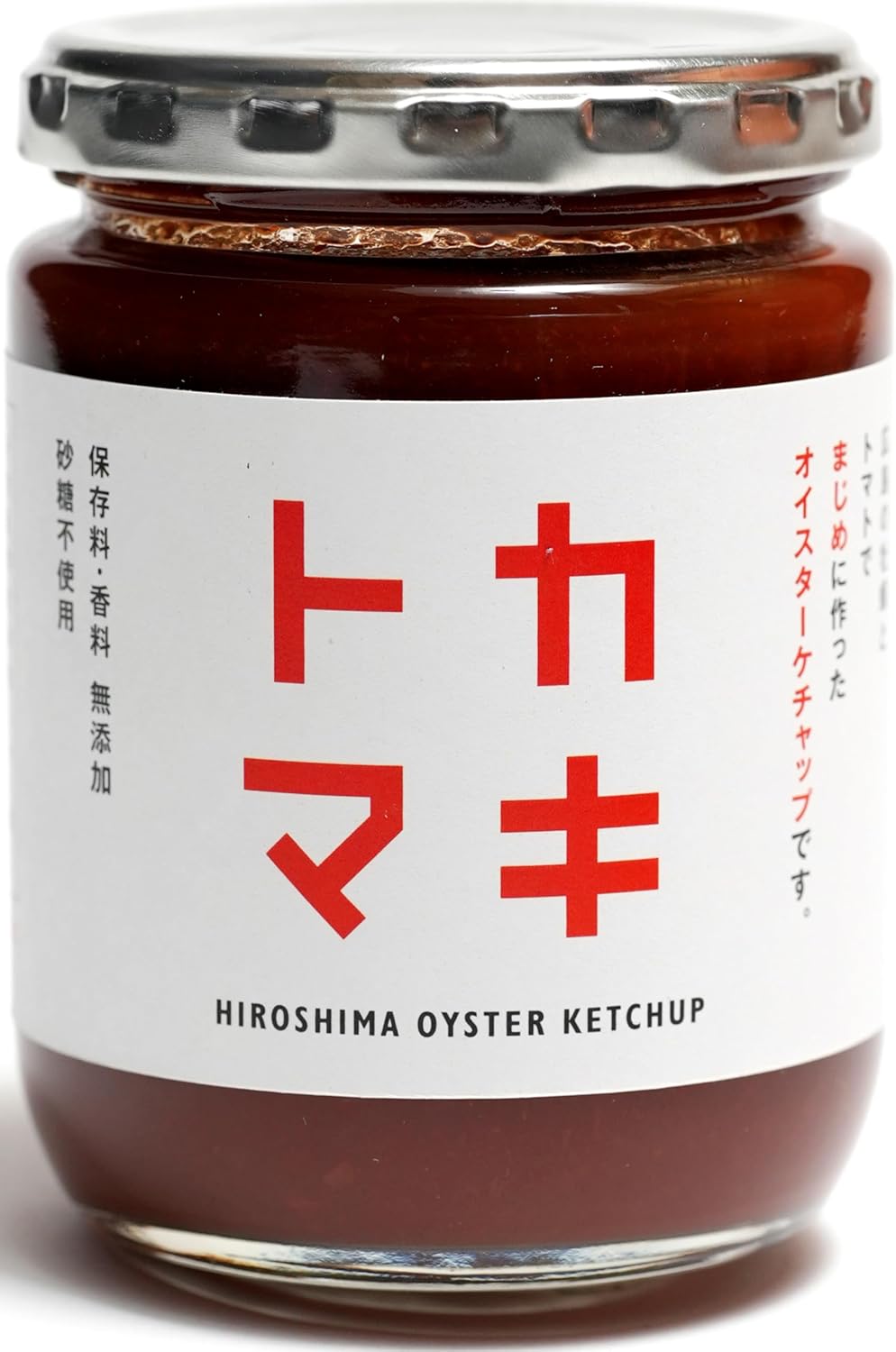 政之助商店 カキトマ トマトソース 無添加 砂糖不使用 牡蠣エキス入り 230g 瓶
